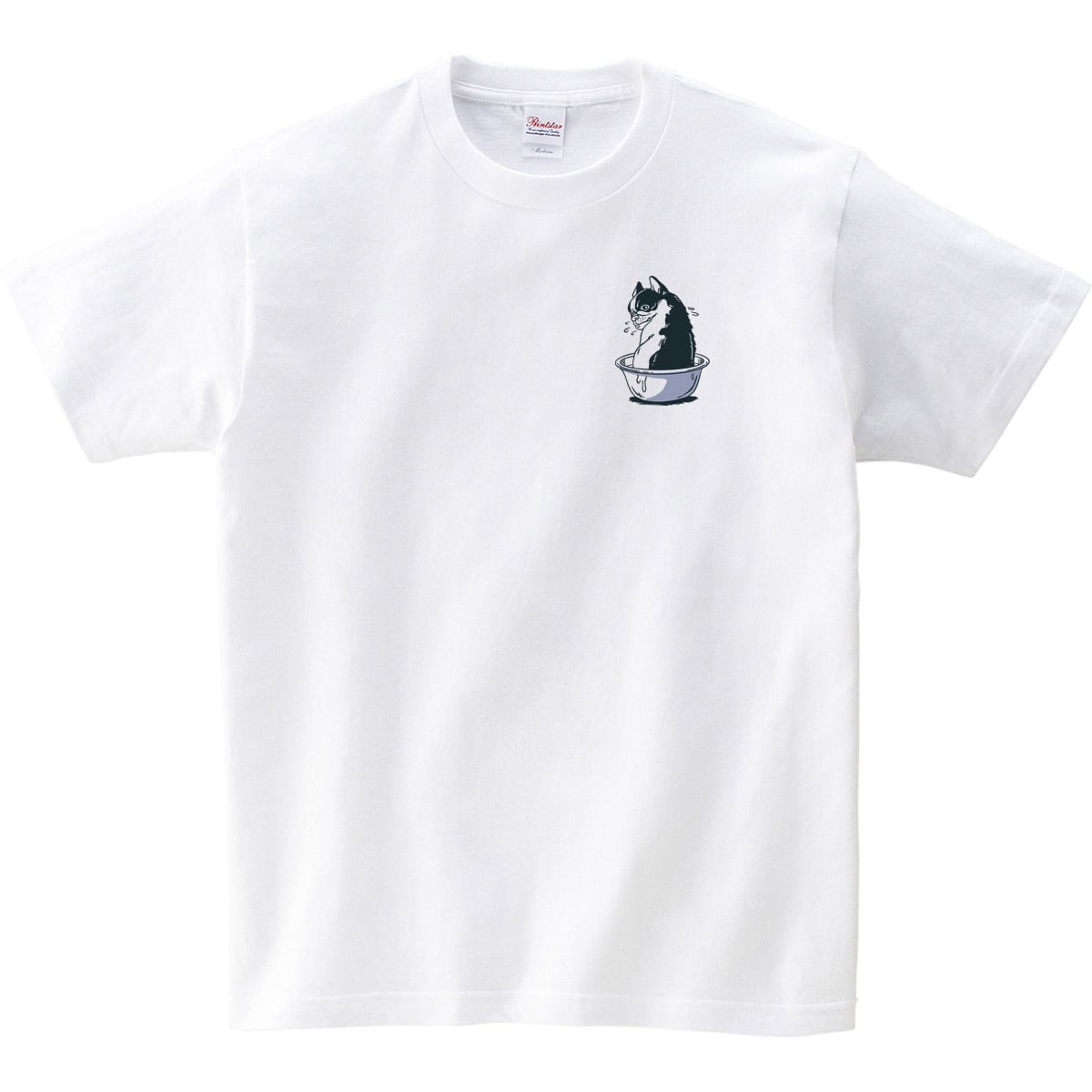 フレブル 水浴び Tシャツ dog39 犬 フレンチブルドッグ ゆるい イラスト