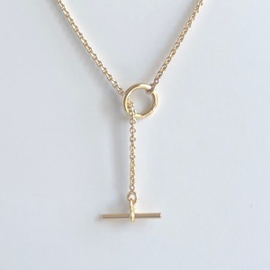 【THE FIRST GOLD】《ECHAPPEE》YELLOW GOLD NECKLACE/ HERMÈS