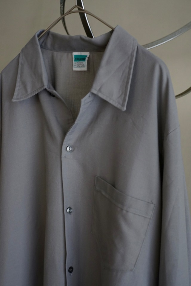 70s European Trevira Open Collar Shirt