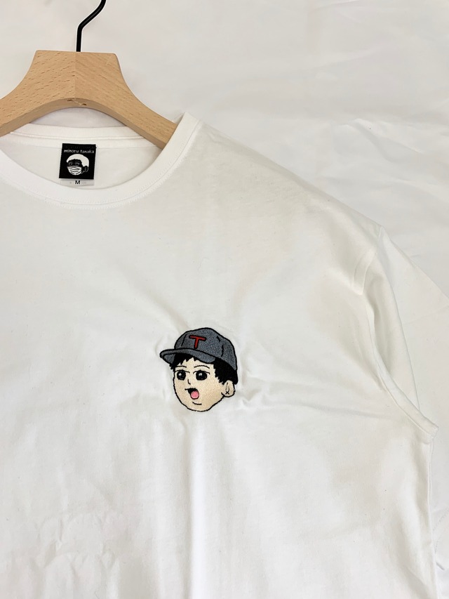 野球帽みのるくん刺繍Tシャツ