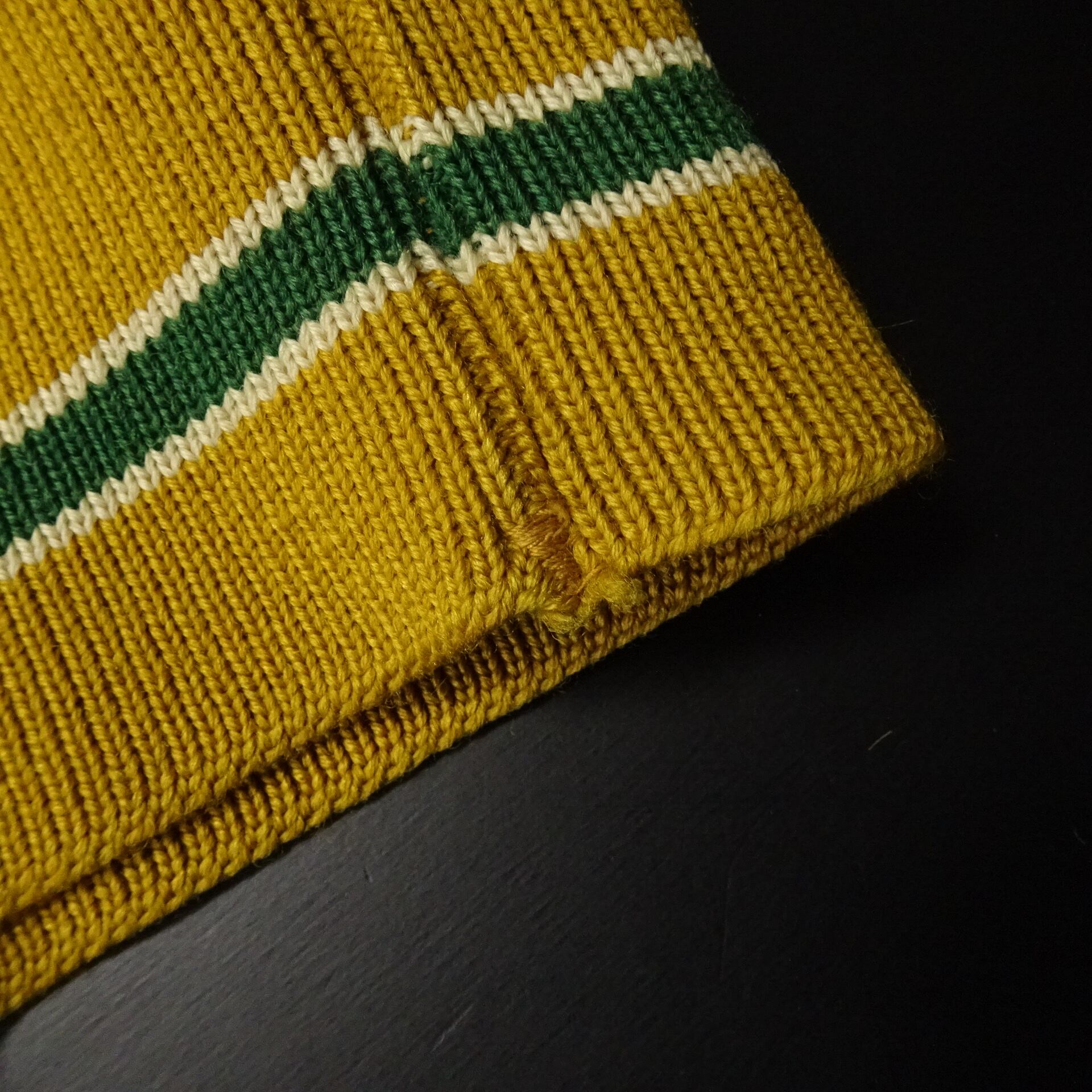60s- USA製 Whiting ホワイティング スタジャン メルトン 袖レザー