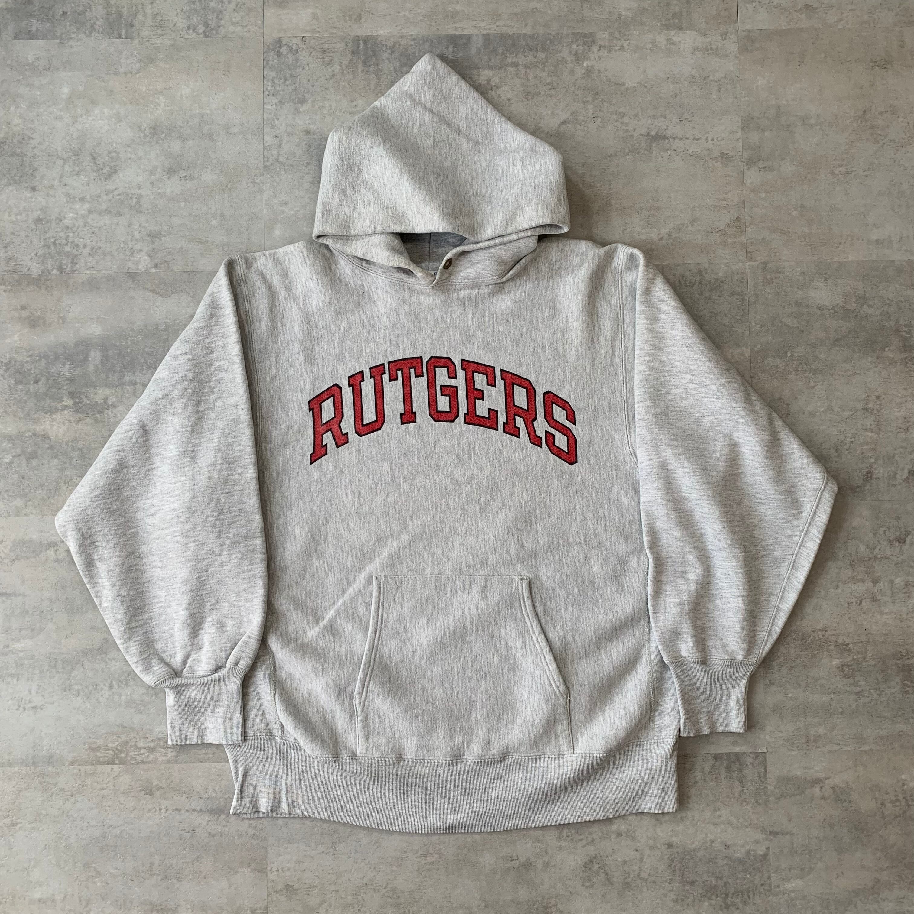 champion チャンピオン リバースウィーブ パーカー 染み込みプリント 美品