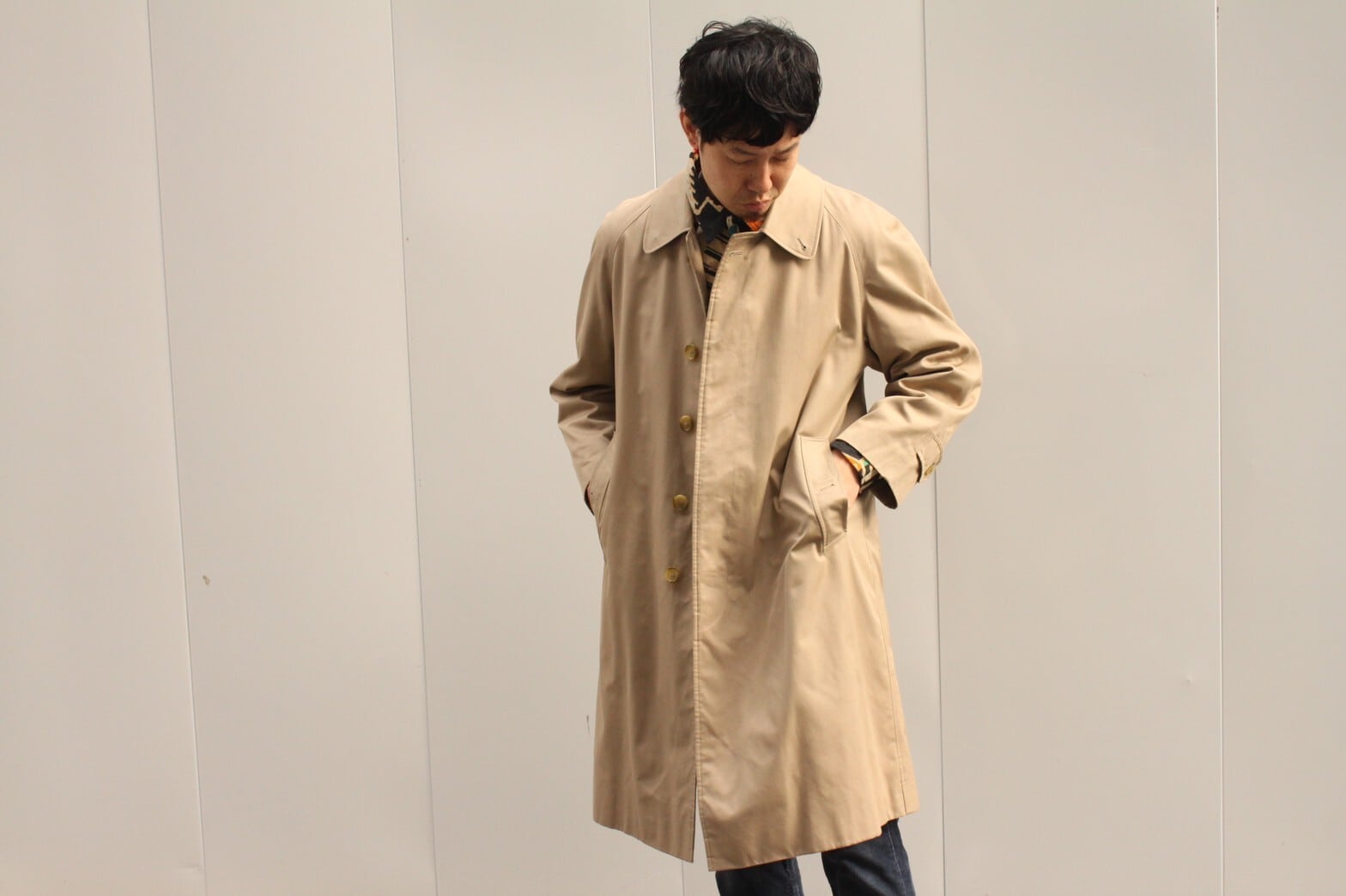 80s Burberrys Balmacaan Coat