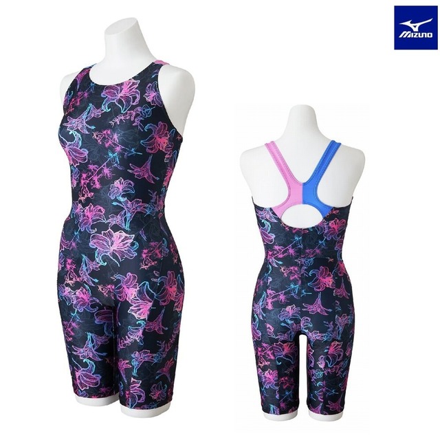 ミズノスイムフィットネス用オールインワン水着[レディース]N2JGD306 Stroke ONE 撥水