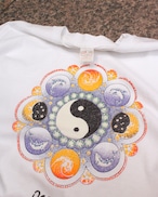 ~90s Ron Jon Surf Shop× Oceanario "Ying Yong" Fractal Print Tee