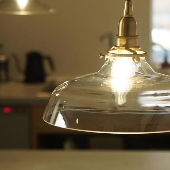 照明】ガラスシェード バンプ クリア【3046】 | ジーフラット