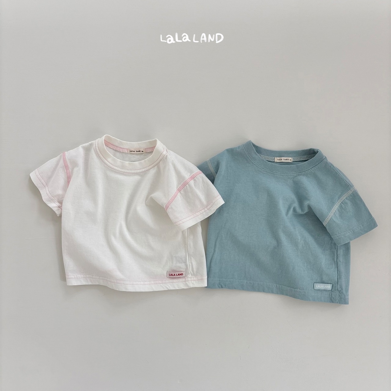 【取寄/韓国直送】LALALAND 26/SM （Baby）ポイントTシャツ｜夏服