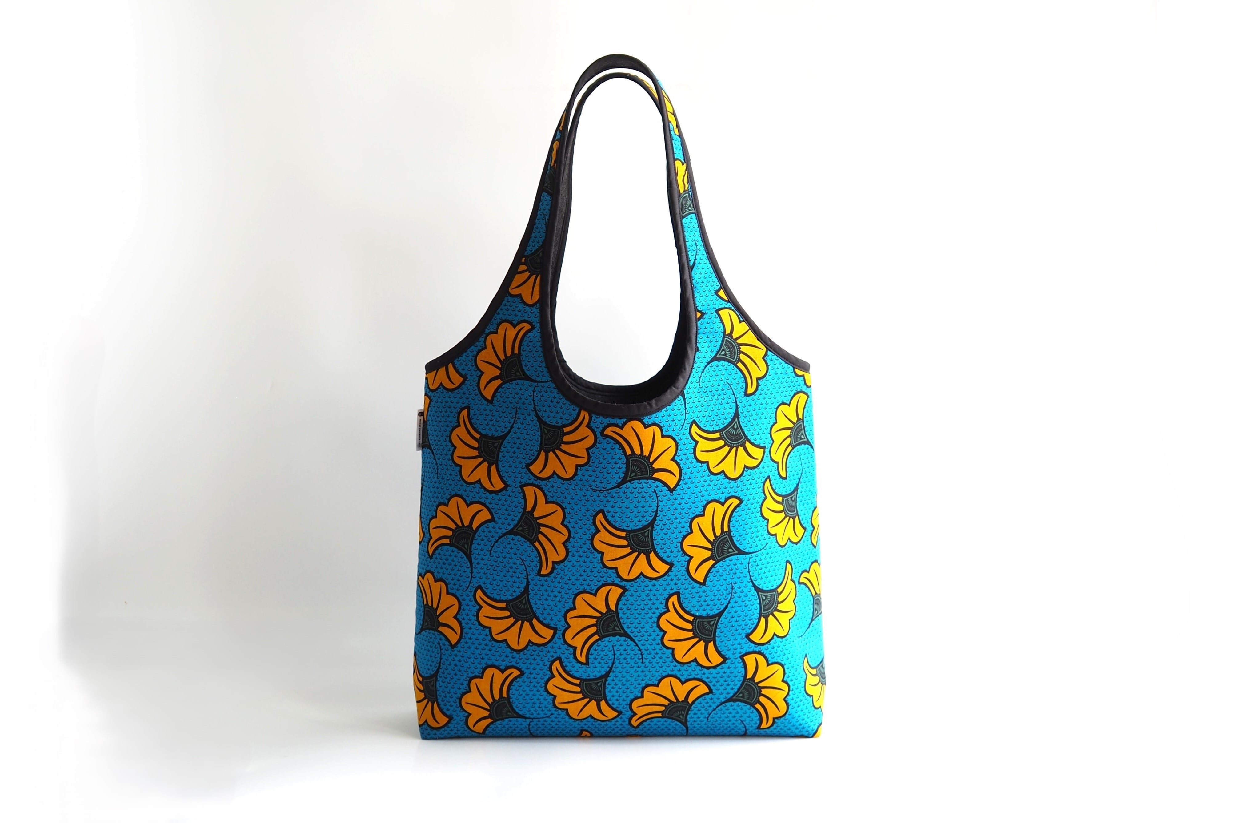 Tote Bag BIG【African Style × recycled felt】