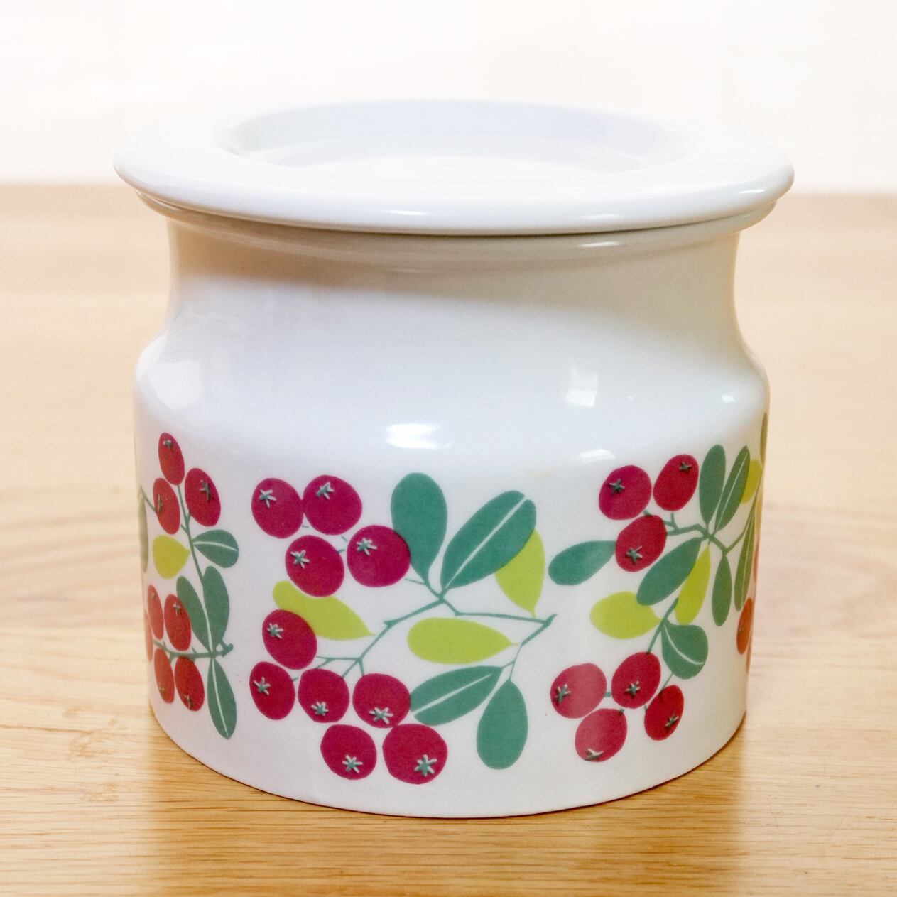 アラビア ARABIA ［Pomonaジャムポット］ lingonberry | TORi loppis