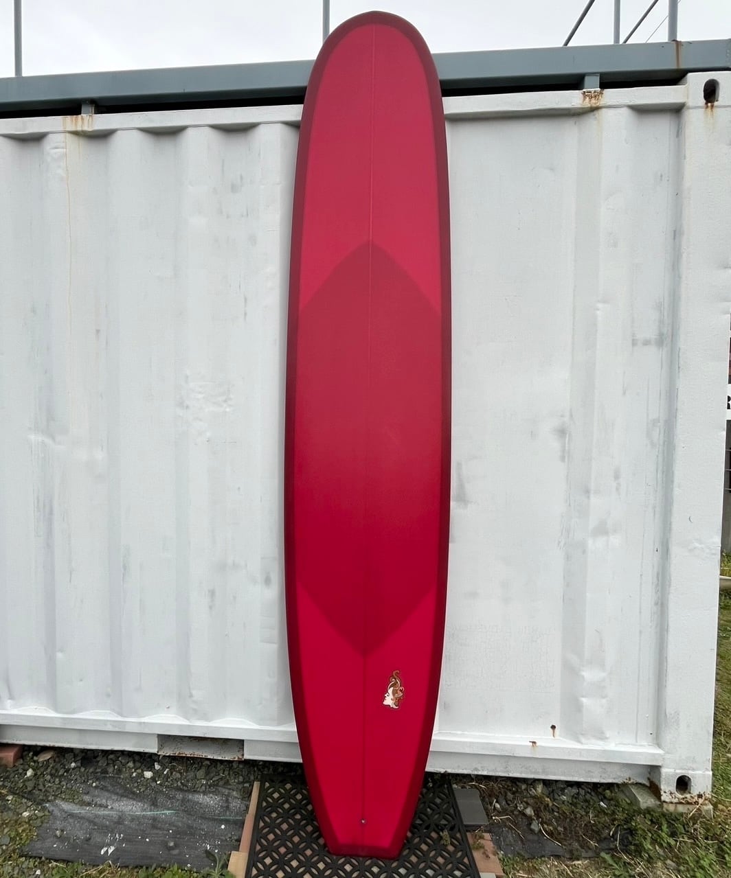 【Tudor Surfboards】ジョエル チューダー サーフボード 9’6 Scoop スクープ レッド ロングボード シングルフィン