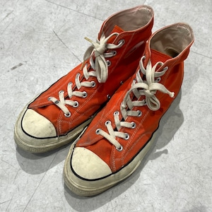 70s Converse All Star Chack Tayler High 70年代 コンバース オールスター ハイカット オレンジ 12