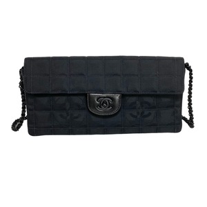 ※Reserved items※CHANEL シャネル ニュートラベルライン チェーンショルダーバッグ ナイロン ブラック 8278-202209