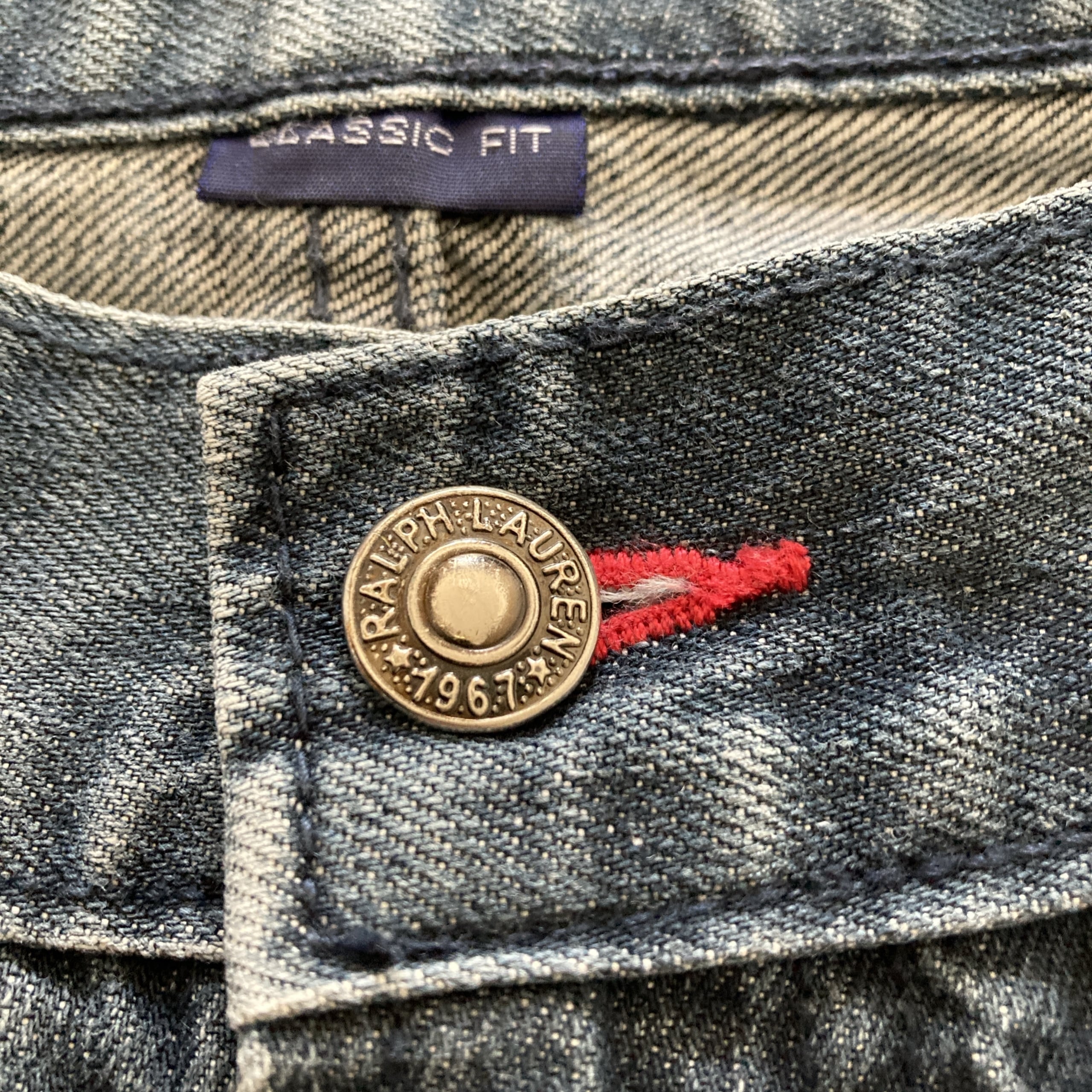 Size.38】POLO RALPH LAUREN ポロラルフローレン レザーパッチ ワン