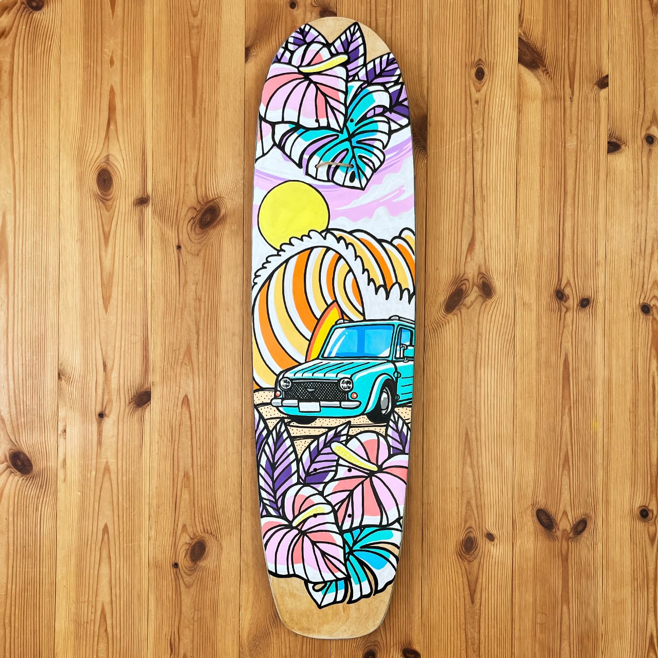 Skateboard Deck（Pao Sunset Wave） | TAMO ART GALLERY