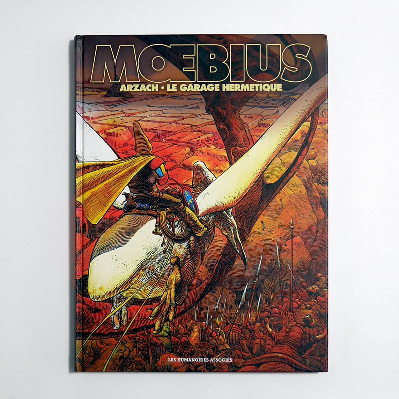 BD「Arzach & Le Garage hermétique」バンドデシネ作家Moebius