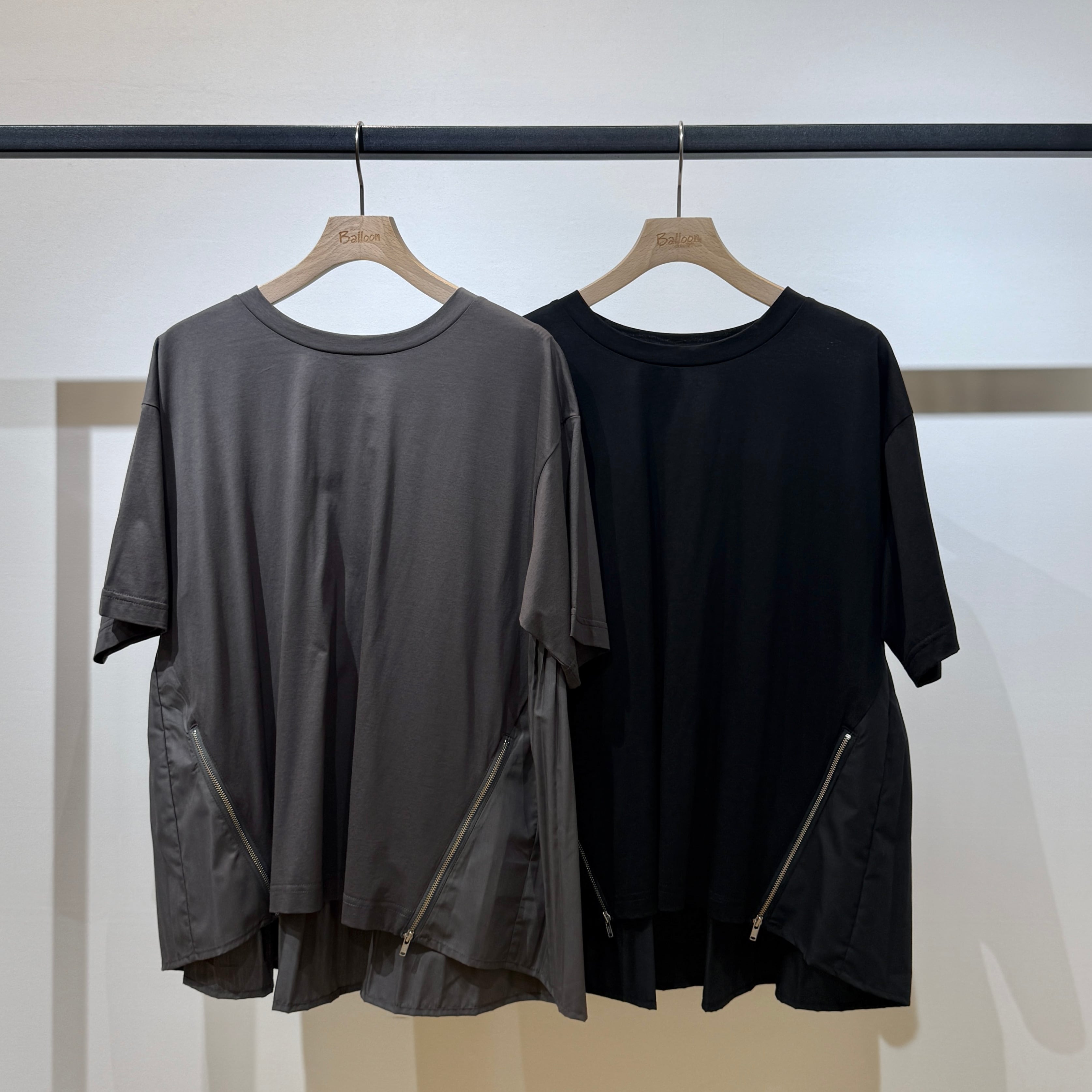 【オンライン限定】プリーツドッキング脇ファスナーPO