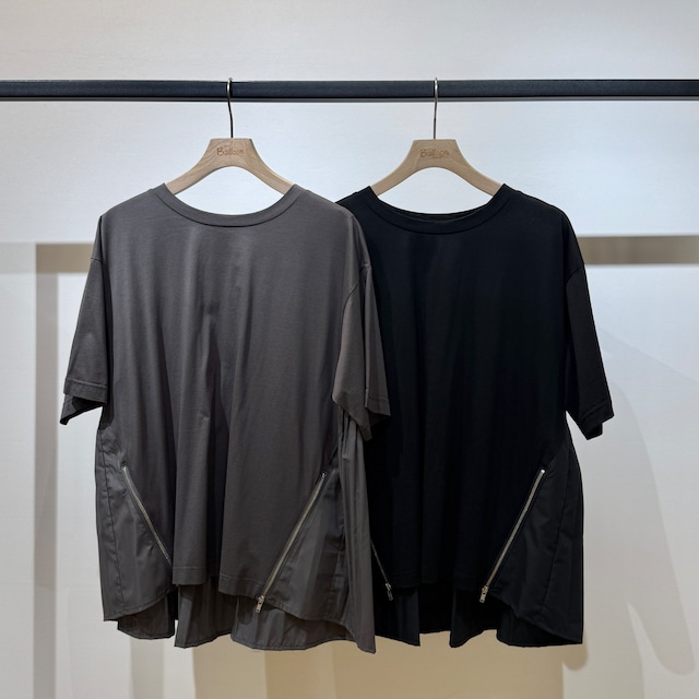 【オンライン限定】プリーツドッキング脇ファスナーPO