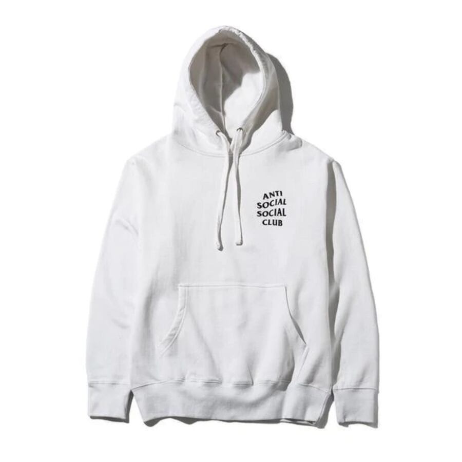 日本限定ANTI SOCIAL SOCIAL CLUB White Hoodieパーカー - パーカー