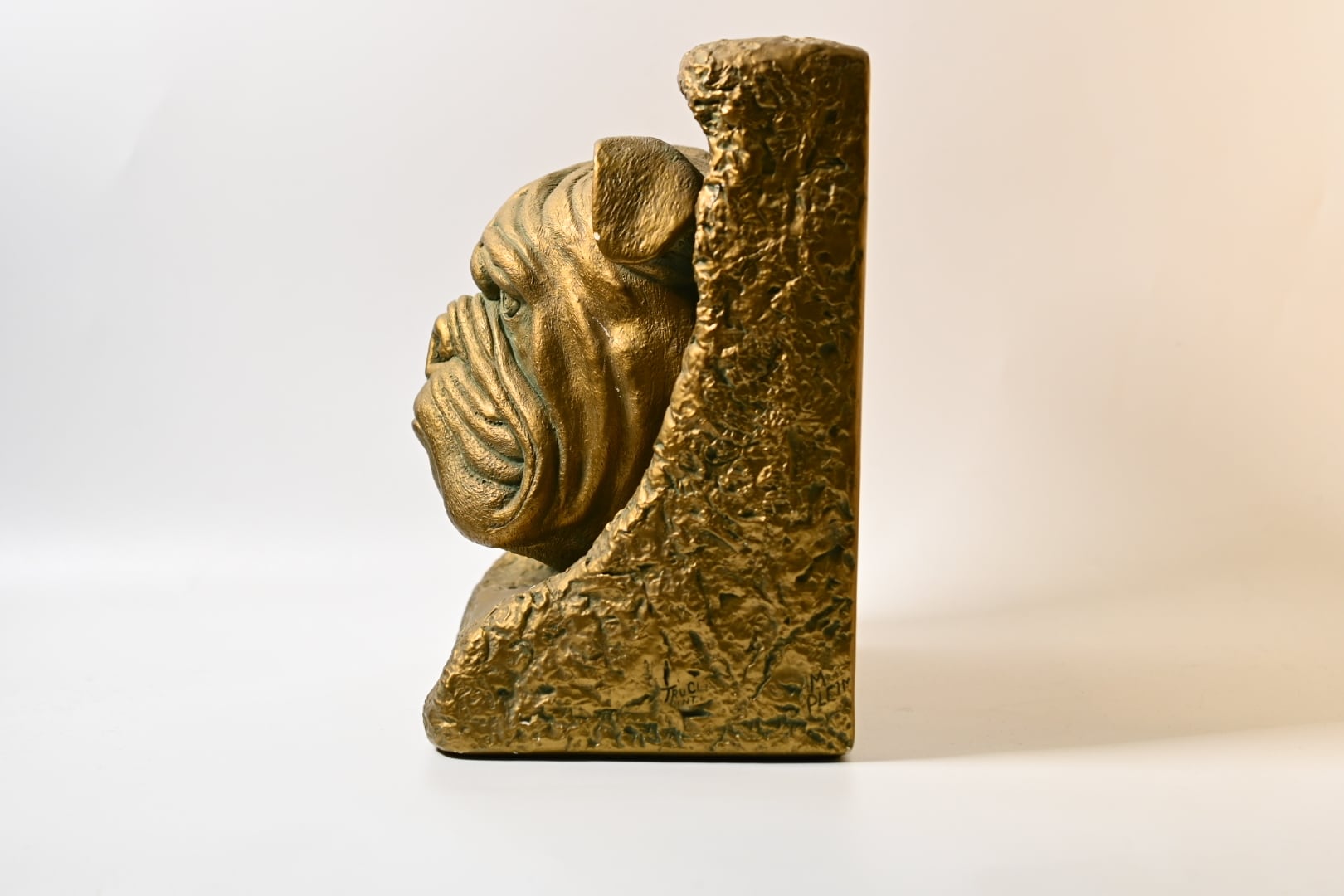 70's Vintage Mack Truck Bulldog Bookend #1 | Button Works Store