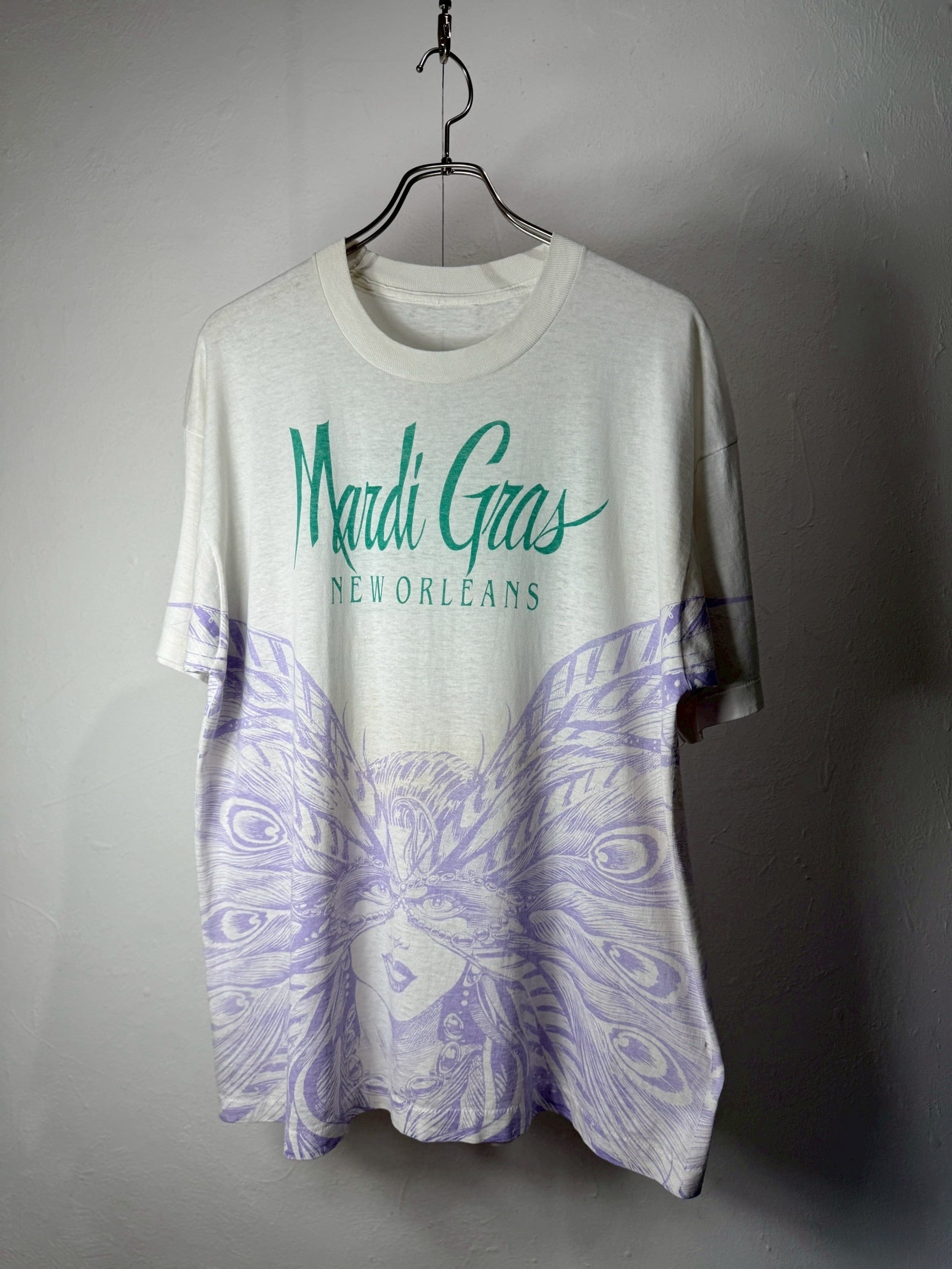 80~90’s USA “NEWORLEANS Mardi Gras” T-shirt
