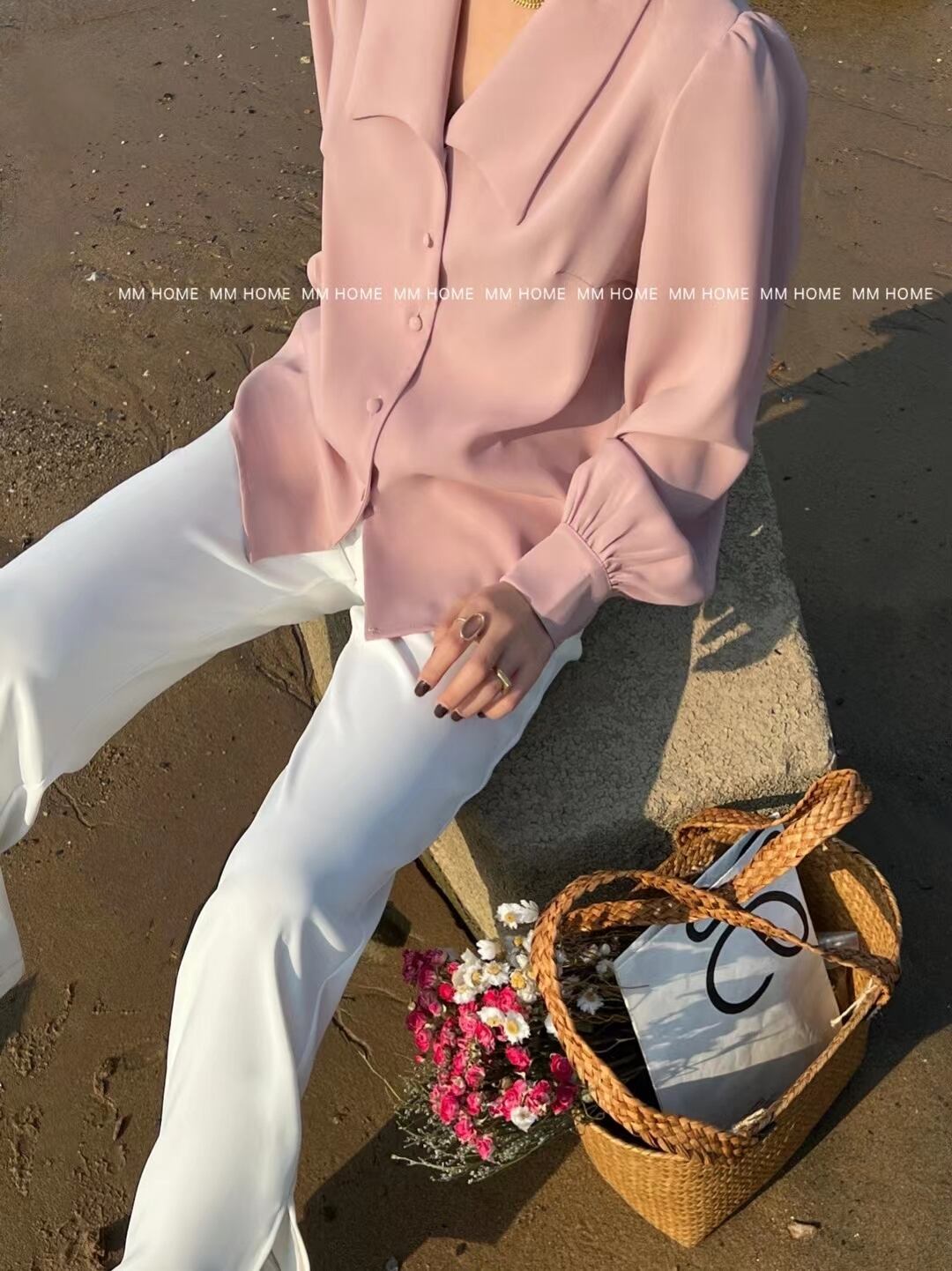 チェルシーカラーブラウス　AJ42441-906