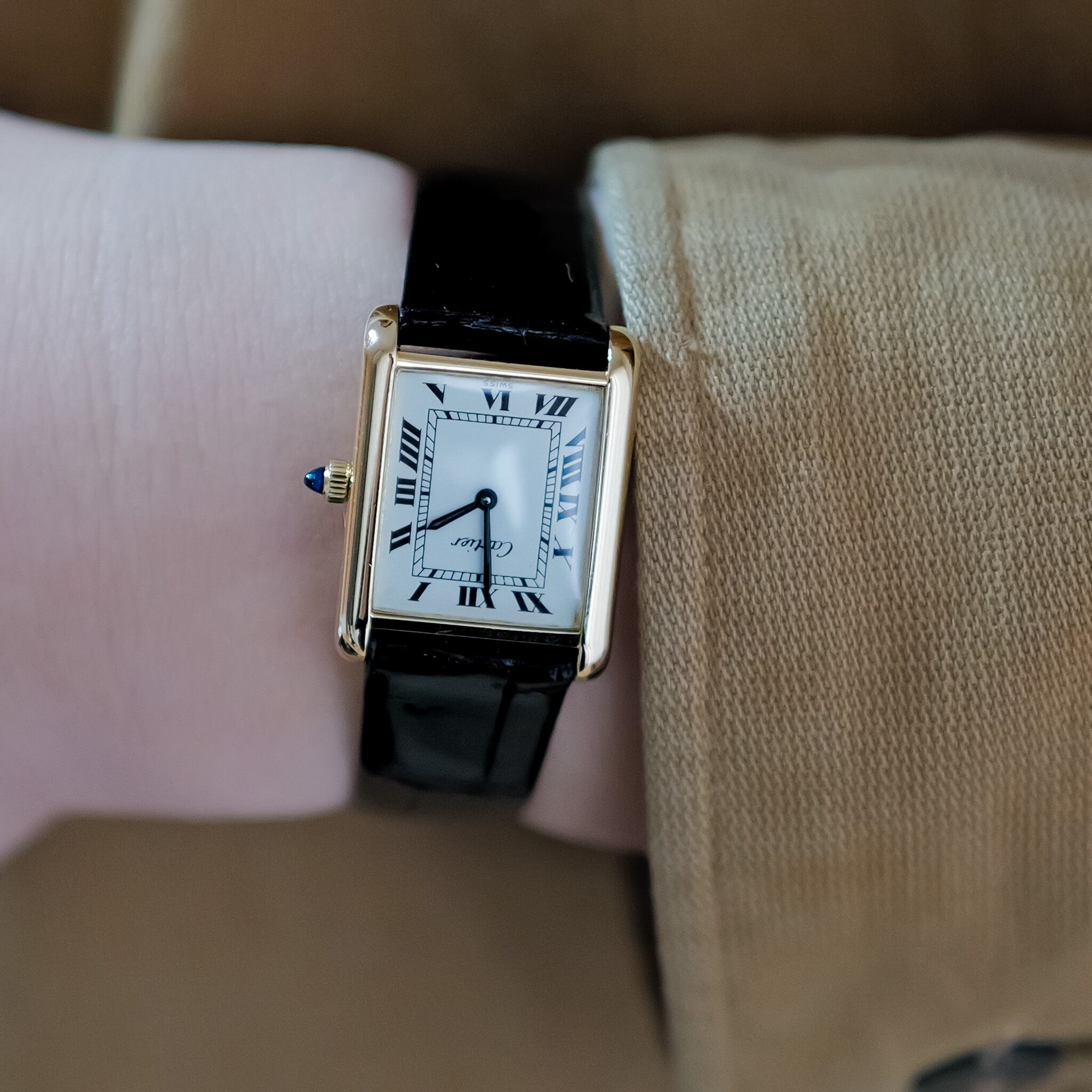 カルティエ プレマストタンク LM 手巻き 箱付き | Ante Official select 