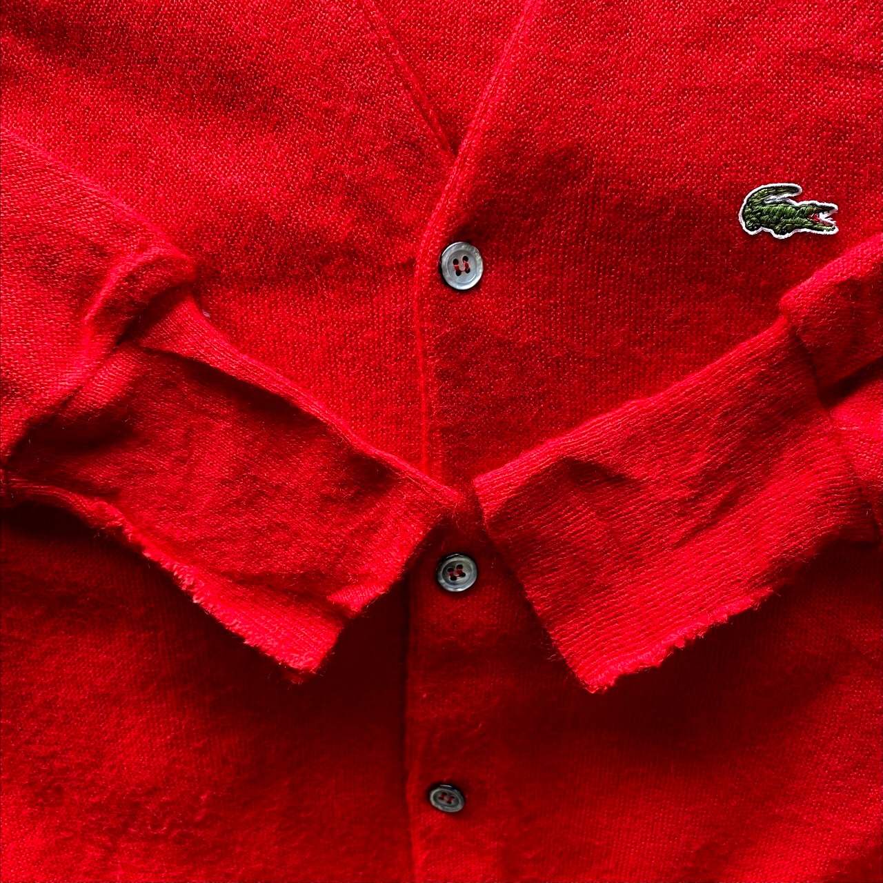 80年代 USA製 ビンテージ IZOD LACOSTE アイゾッド ラコステ アクリル 