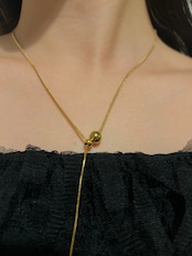 2way ball long necklace