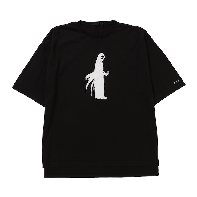 ellipsis Ghost Face-Tee BLACK / イリップシス ゴーストフェイスTee ブラック