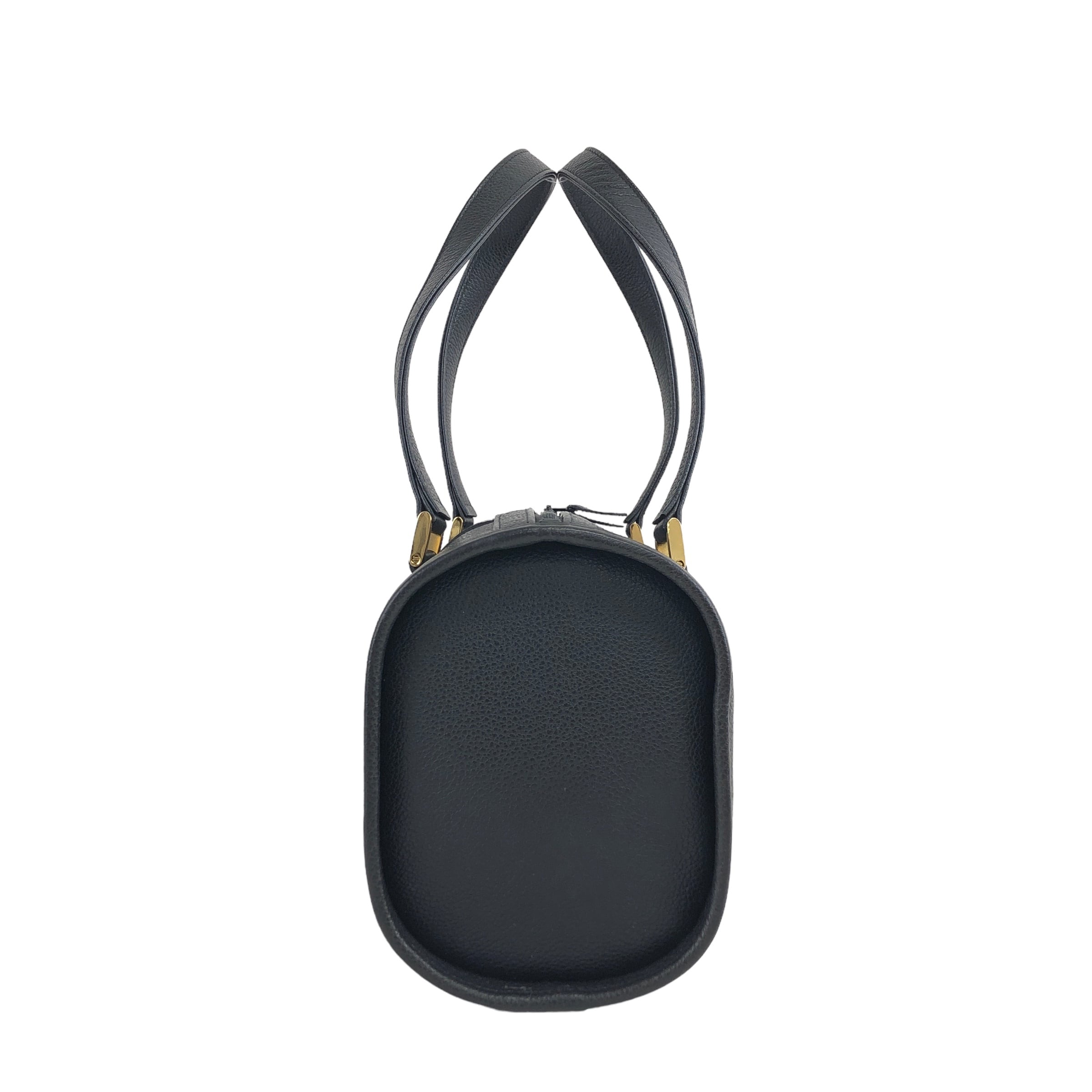 Yves Saint Laurent イヴ・サンローラン ダイヤカット レザー ボストン