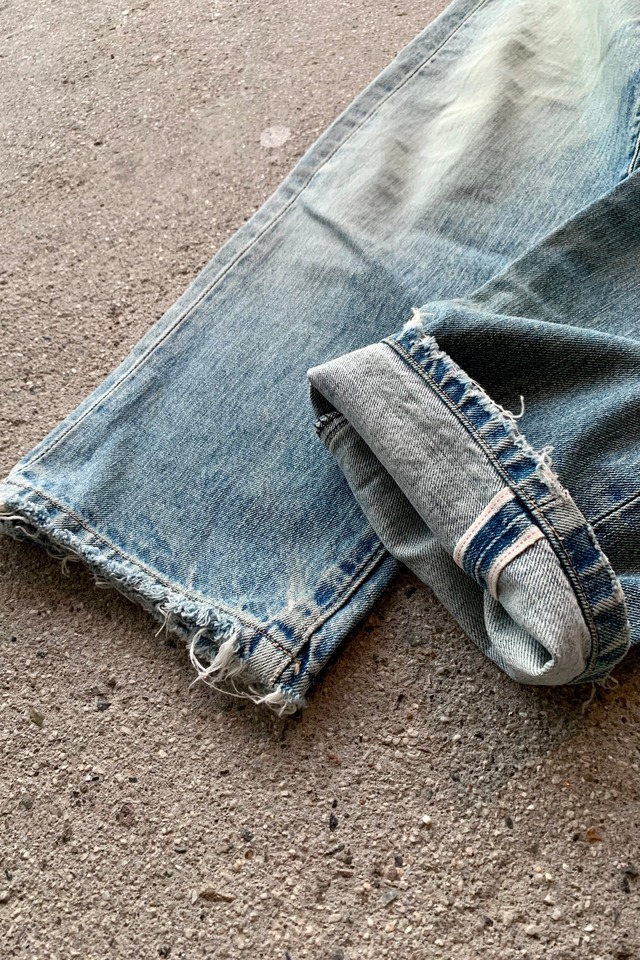 LEVI'S 502XX 92年製 BIGE JAPAN復刻 J22ナンバー TALON 31inch リーバイス 502 赤耳