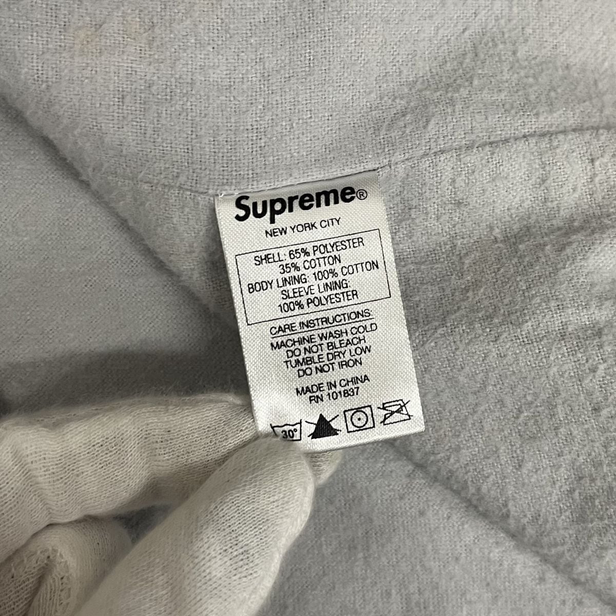 Supreme/シュプリーム【15AW】Twill Coaches Jacket/ツイル コーチ