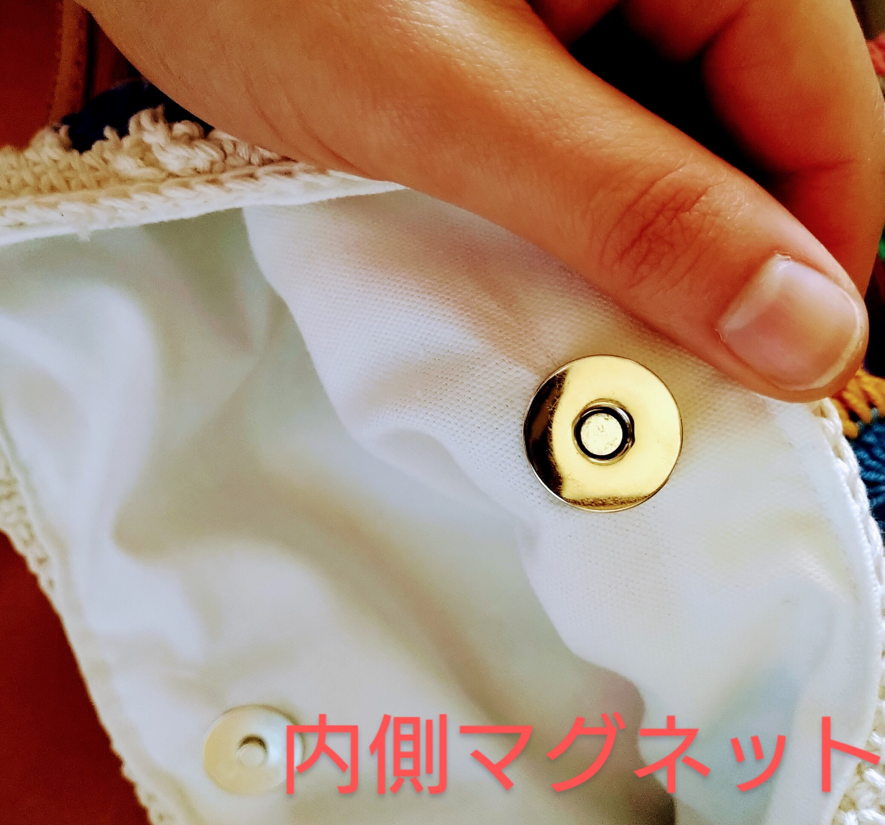 △モチーフ編みショルダーバック♪グラニースクエア サコッシュ