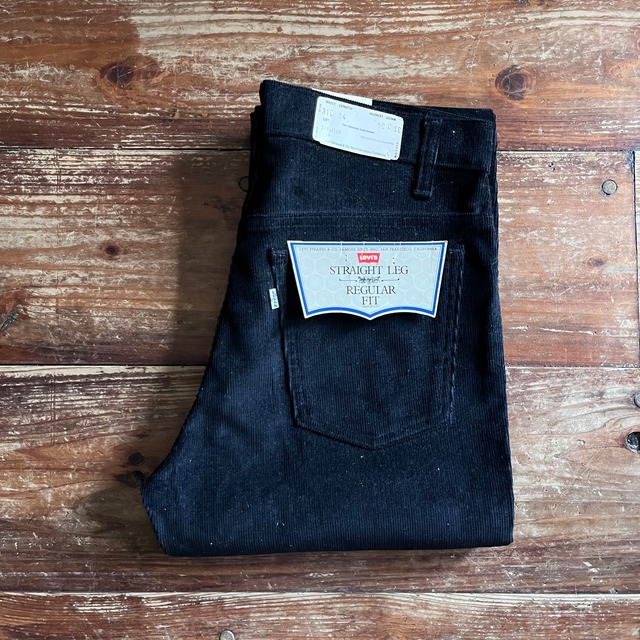 Deadstock "Wrangler 13MWZ WK" Black jeans made in USA/W33