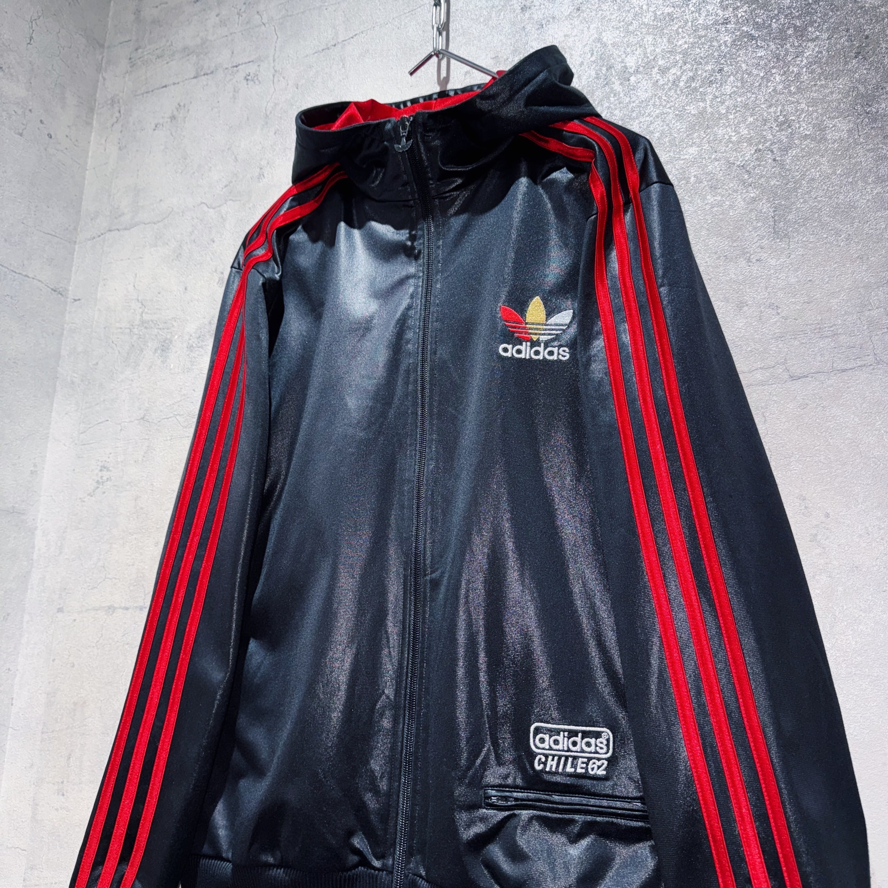 ADIDAS Originals CHILE62”Trefoil design switching color hoodie