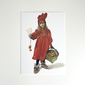 カール・ラーション　ポストカード　6　Brita als Idun