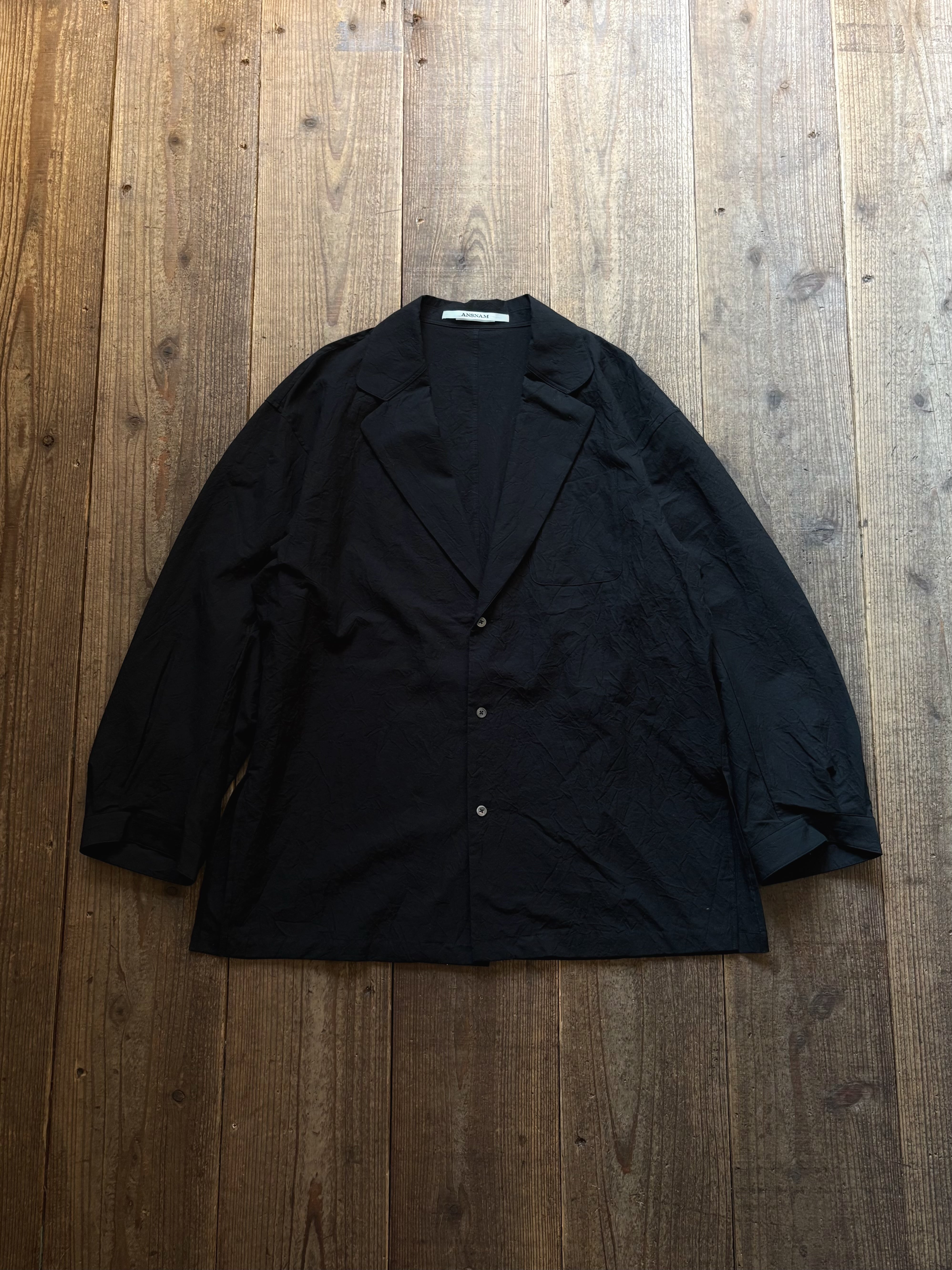 ANSNAM p coat black | TALE COCOON
