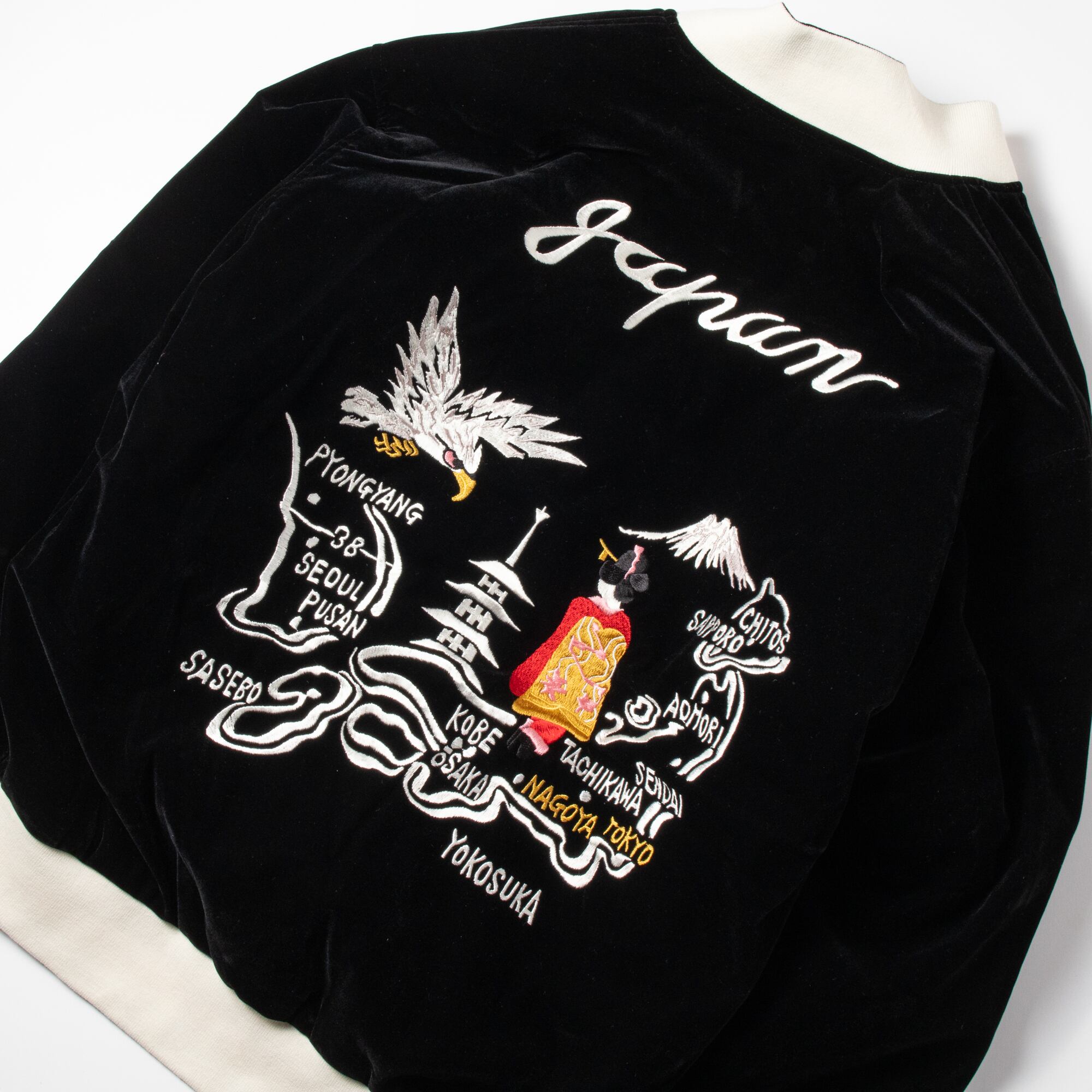 UNISEX】ジャパンスペシャル リバーシブル スカジャン ダウン