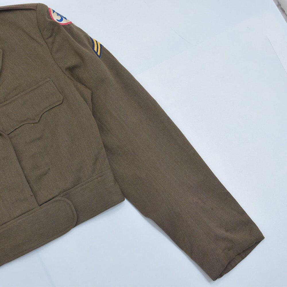 40s~ U.S.ARMY アメリカ陸軍 IKE JACKET アイクジャケット WWⅡ 40s~ U.S.ARMY アメリカ陸軍 IKE JACKET アイクジャケット WWⅡ
