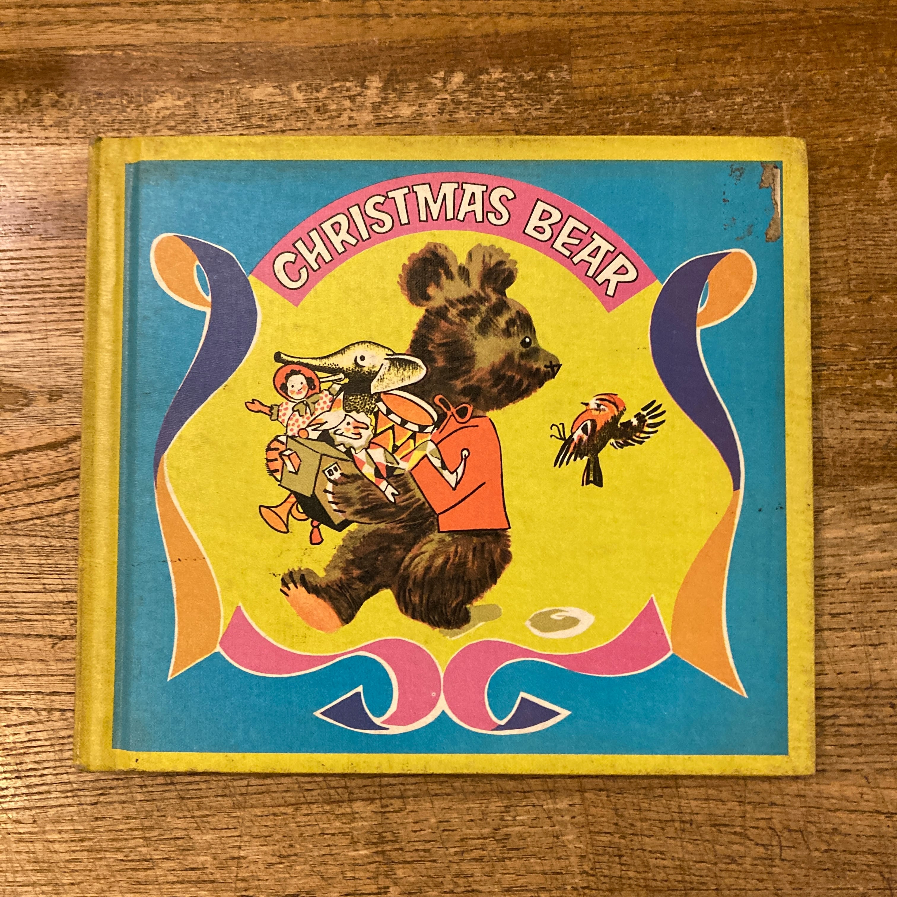 【レア】CHUMS クリスマスベア 1980年代 イギリス Christmas Bear / Marie Colmont, Feodor Rojankovsky, Constance