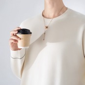 クルーネック プルオーバーニット af0407