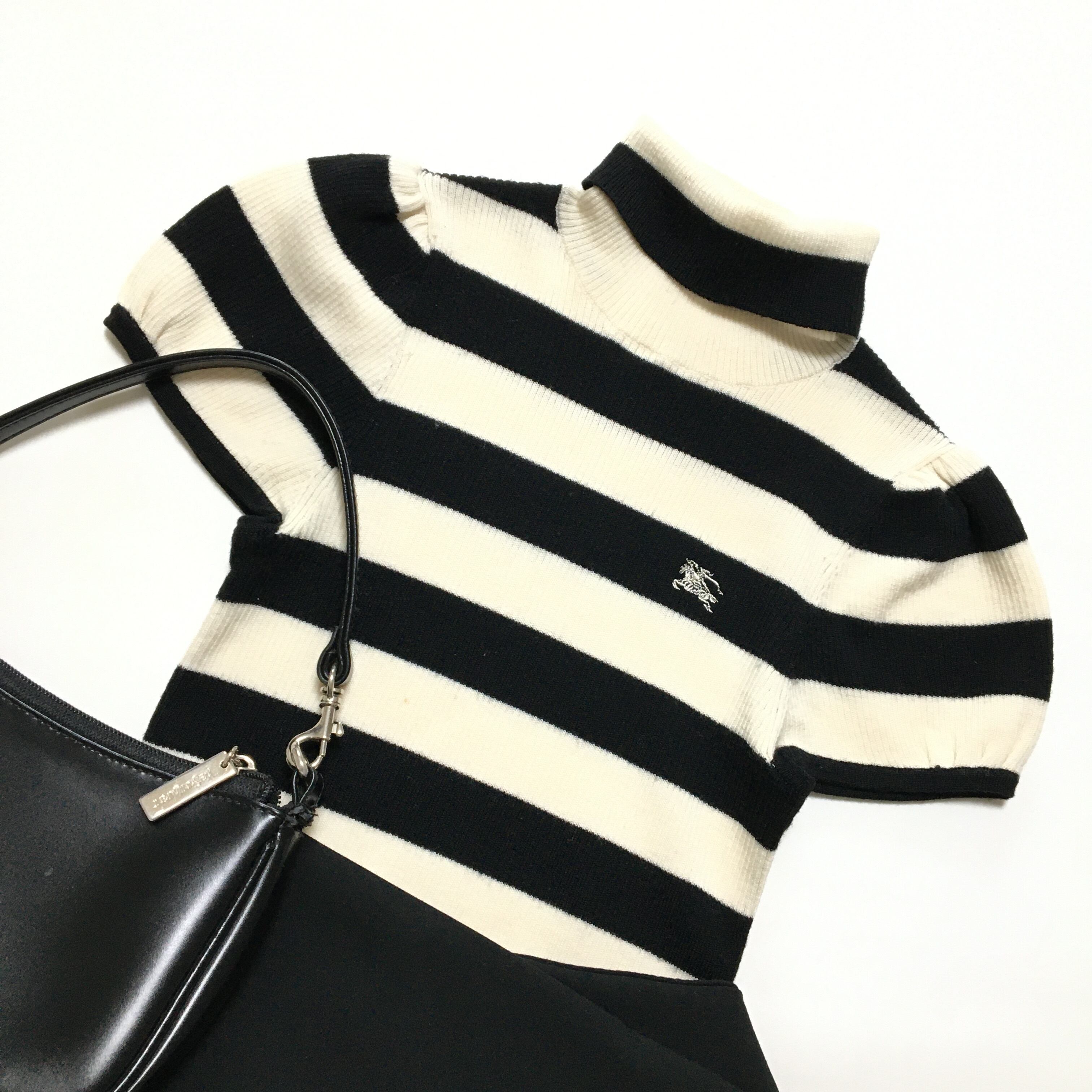 ⚫︎b25 burberry knit tops バーバリー タートル ニット トップス 