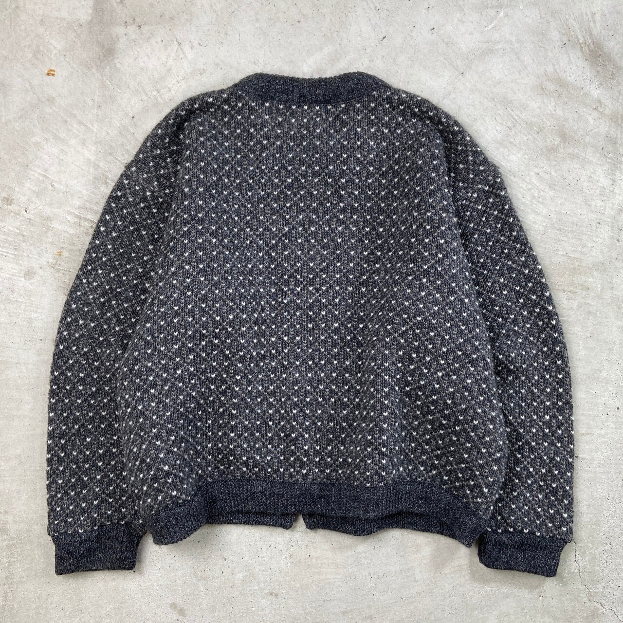 70年代~80年代 L.L.Bean エルエルビーン バーズアイ ニット 