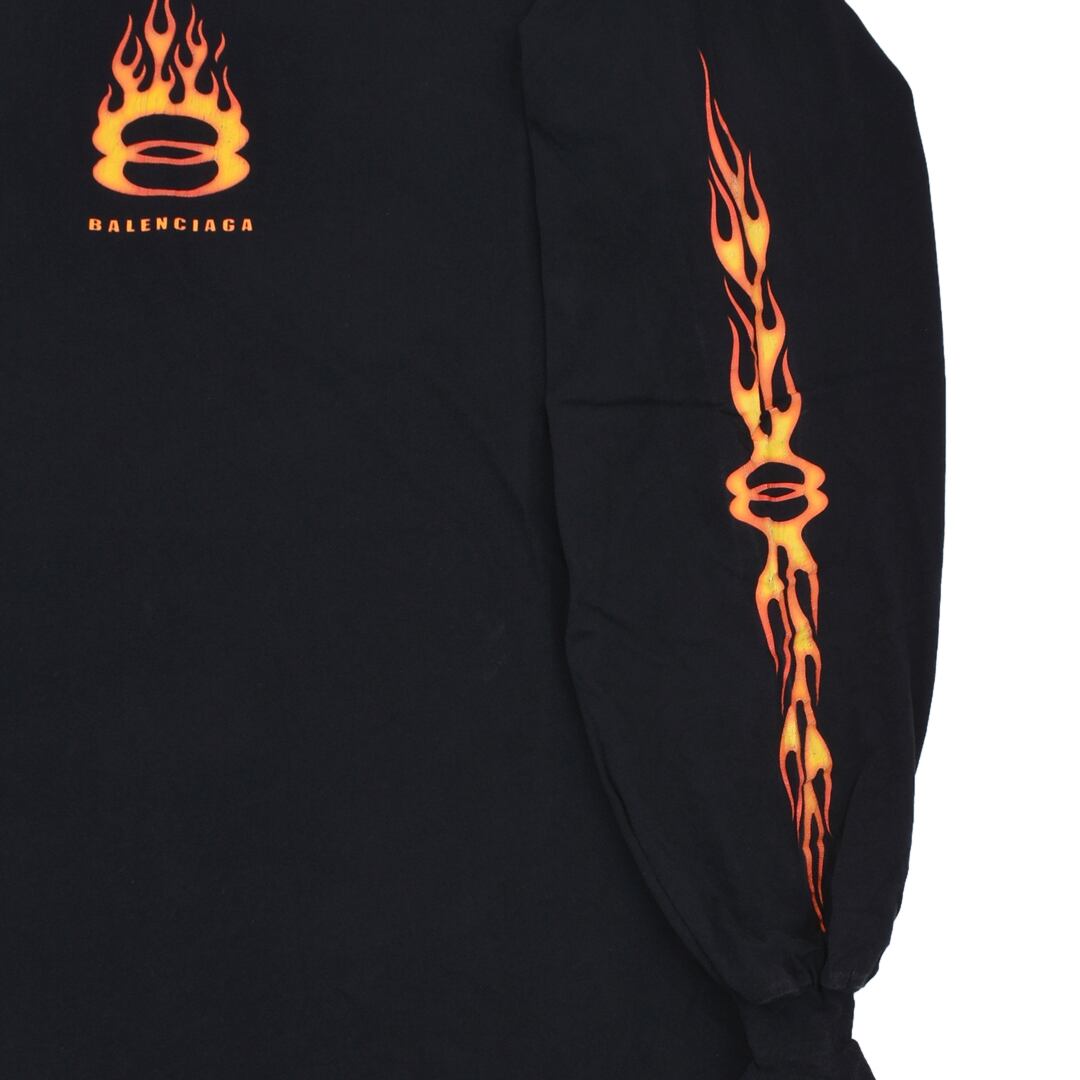 BALENCIAGA】L/S Large T-Shirt（WASHED BLACK） | AYIN