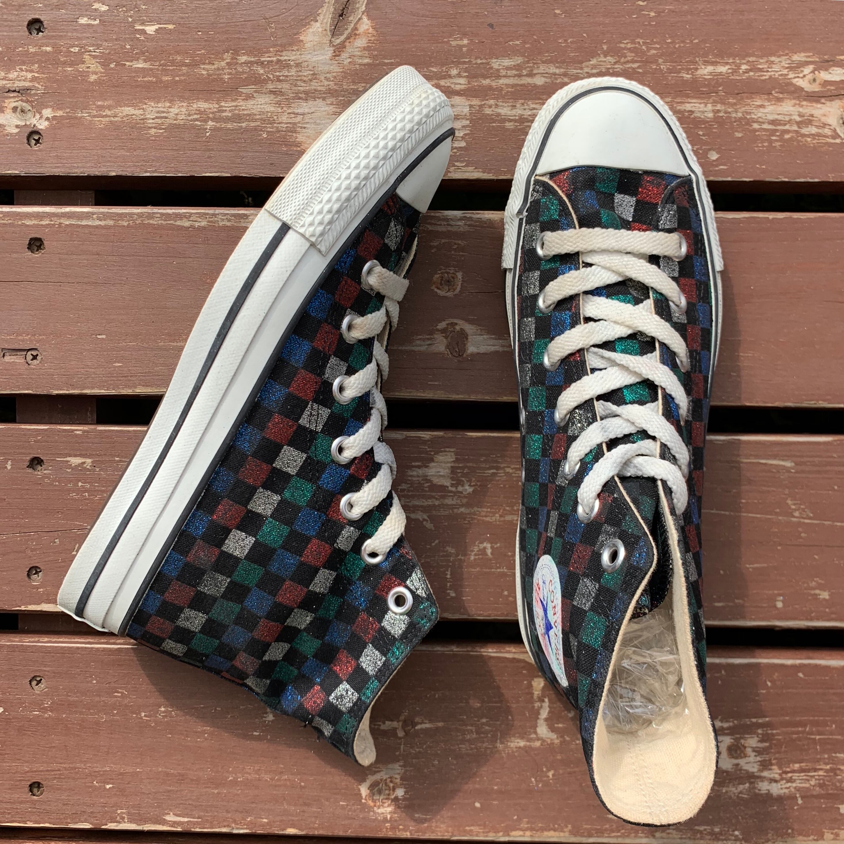 ☆新同☆24.5㎝☆ 90's日本製！コンバース オールスター HI W557 90's日本製！converse ALL STAR HI コンバース オールスター ハイ W557