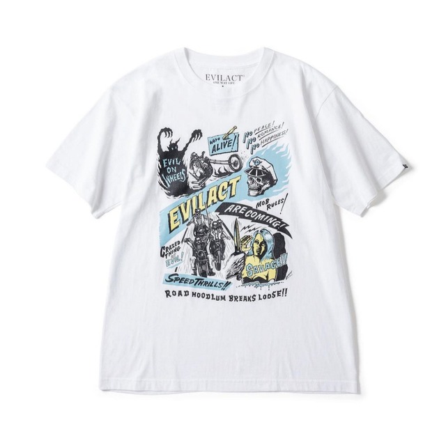 EVILACT " EVIL ON WHEELS T’s S/S "