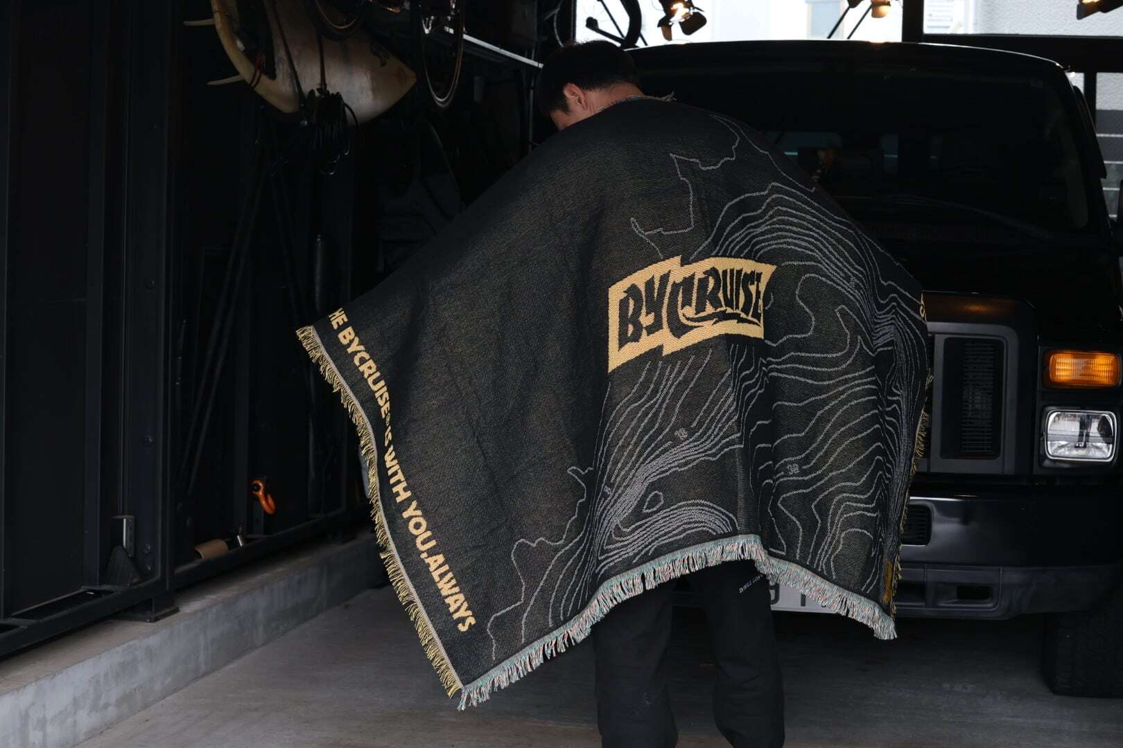 BYCRUISE JACQUARD BLANKET | Natural Life Style sabi