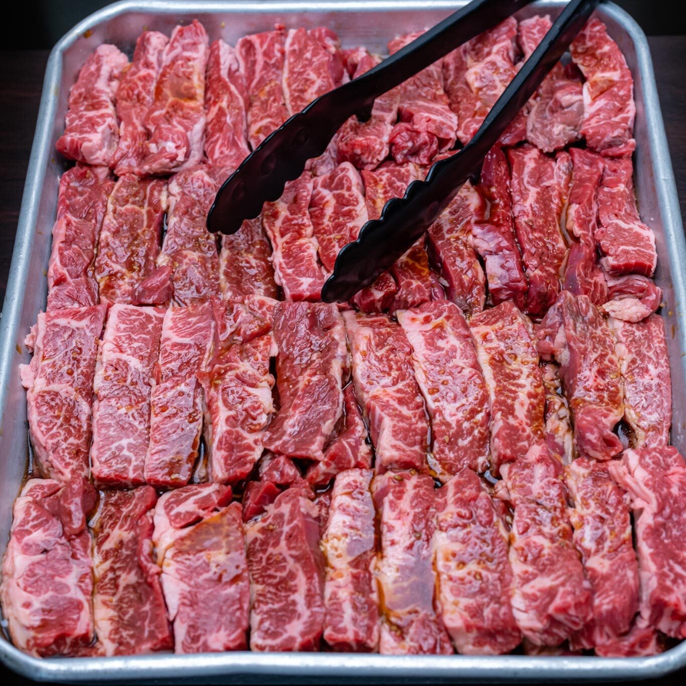 味付牛サガリ 100g アメリカ産 | 阿部精肉店オンラインショップ