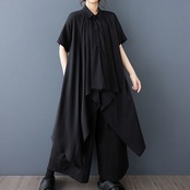 イレギュラーヘム チュニックシャツ  30102