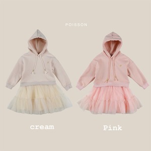 «sold out»«poisson» スウェットチュチュワンピース 2colors